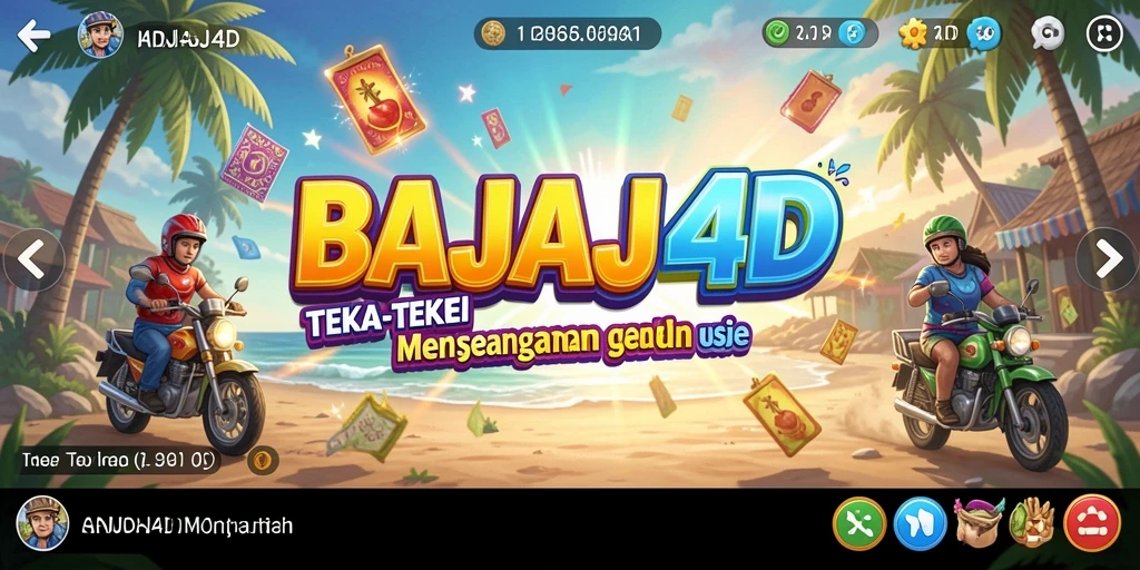 Tampilan gameplay BAJAJ4D yang penuh warna dan menantang.