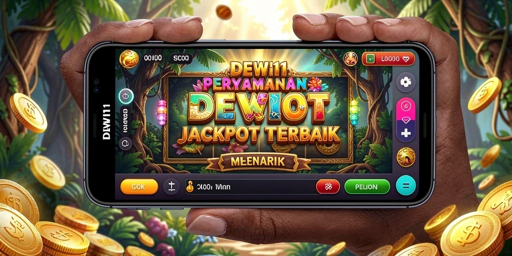 Screenshot DEWI11 menampilkan gameplay Slot yang mendebarkan.