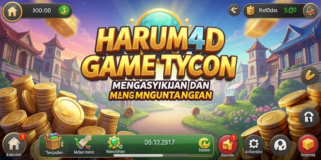 Gameplay menarik HARUM4D dengan nuansa Tycoon yang seru.