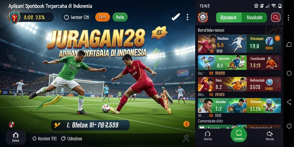 Screenshot utama JURAGAN28 menampilkan antarmuka taruhan yang menarik.