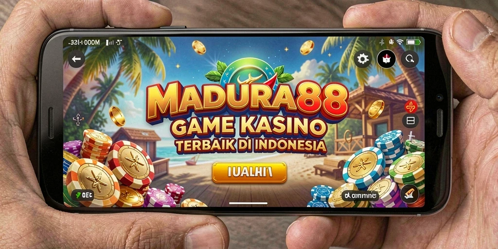 Screenshot gameplay MADURA88 yang menampilkan suasana kasino yang mengasyikkan.