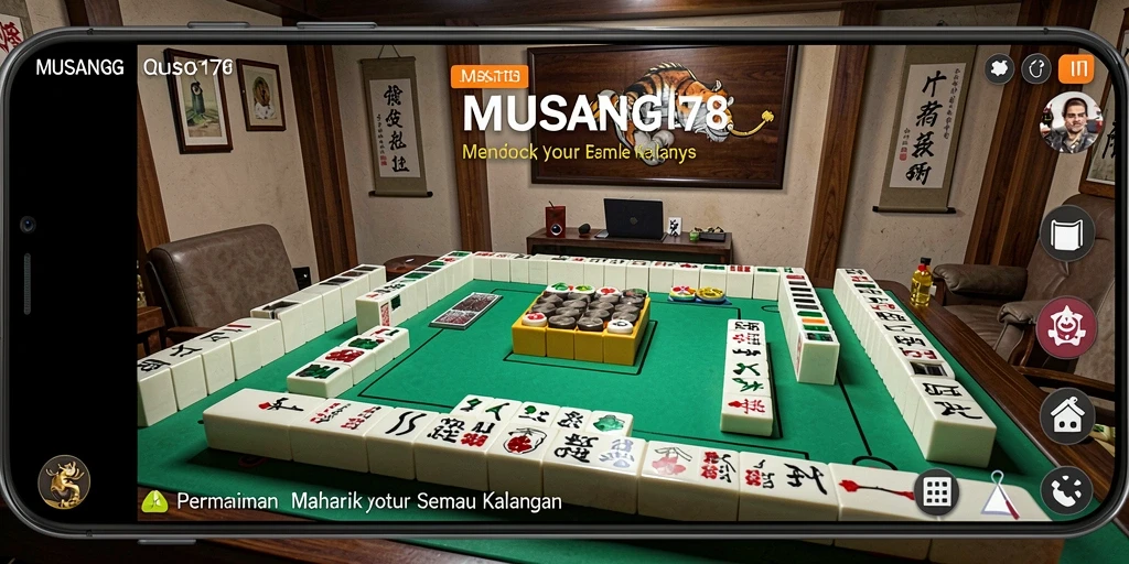 Screenshot gameplay MUSANG178 dengan tampilan menarik dan tantangan Mahjong.