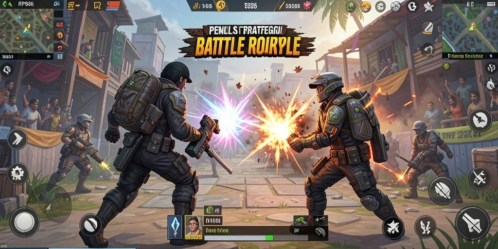 Gameplay RP886 yang menegangkan di medan pertempuran.