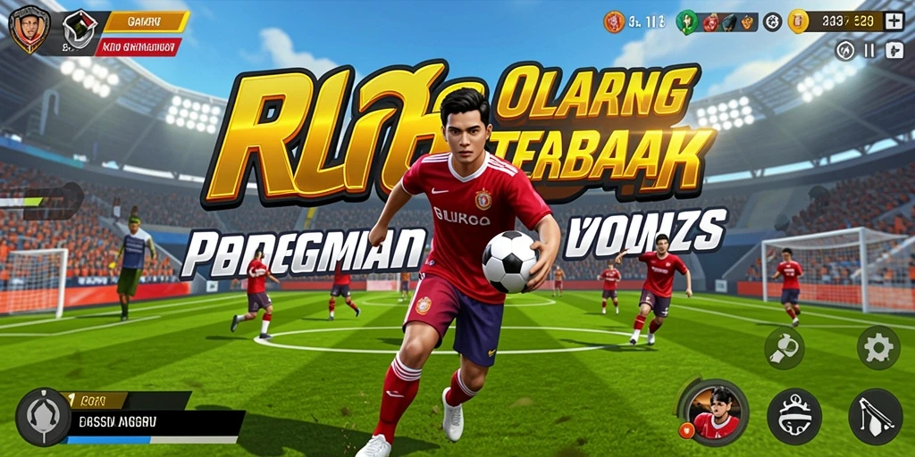 Tangkapan layar game RR666 menunjukkan intensitas gameplay olahraga yang seru.