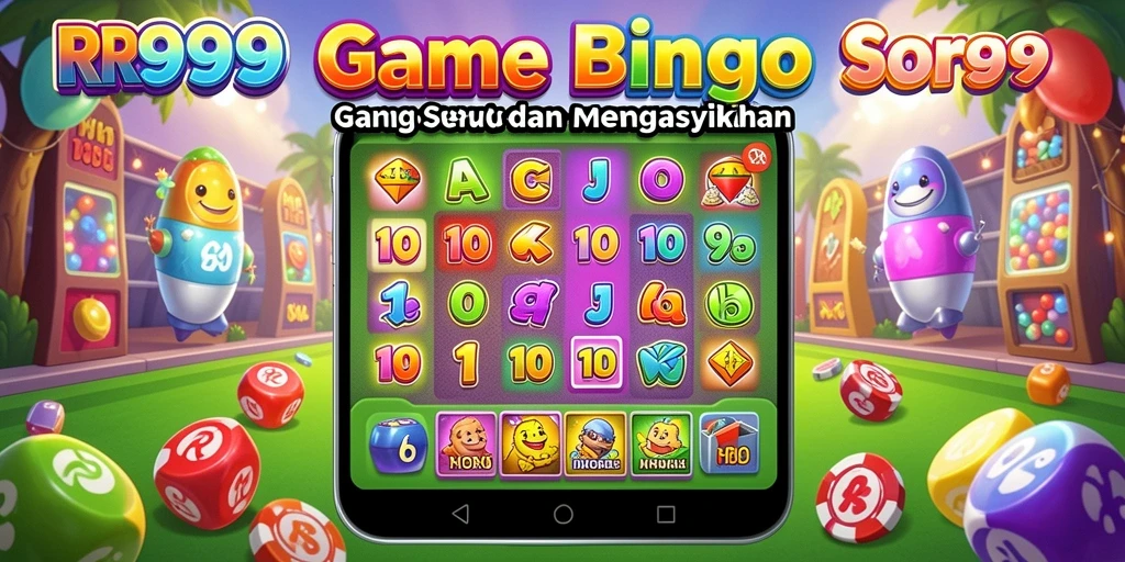 Tampilan gameplay Bingo yang seru dan interaktif di RR999.