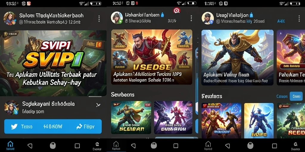 Screenshot SVIP1 menunjukkan antarmuka yang bersih dan mudah digunakan.